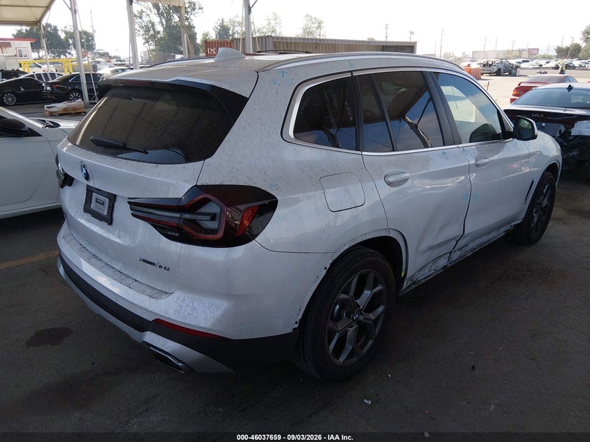 Vin: 5ux53dp07p9n87070, lot: 46537078, bmw x3 xdrive30i 20234