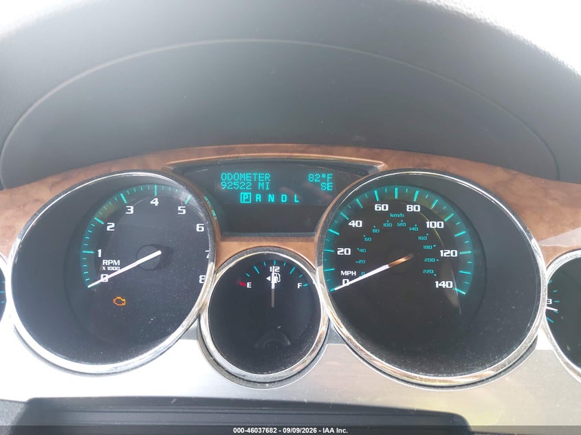 BUICK ENCLAVE 2010 VIN 5GALRAED3AJ250480
