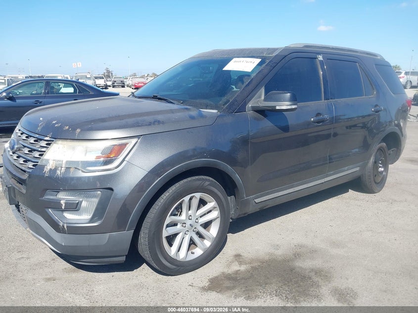 Vin: 1fm5k7dh6hgc76979, lot: 46537113, ford explorer xlt 20172