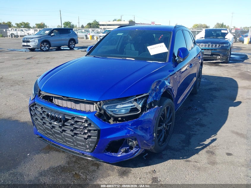 Vin: wa1e2afy6m2042888, lot: 46537131, audi q5 premium plus 55 tfsi e quattro s tronic 20212