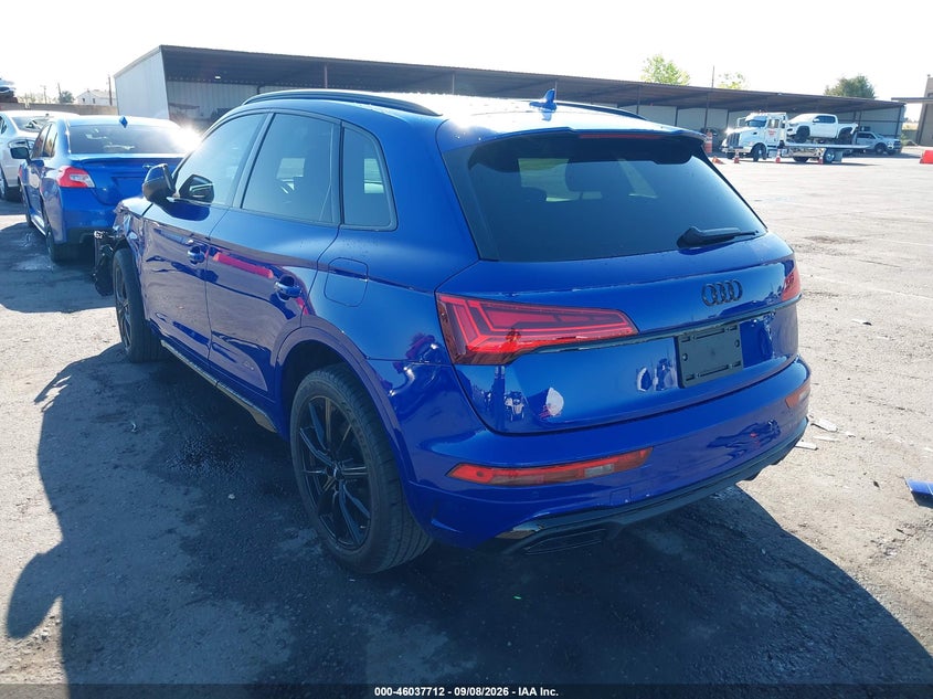 Vin: wa1e2afy6m2042888, lot: 46537131, audi q5 premium plus 55 tfsi e quattro s tronic 20213