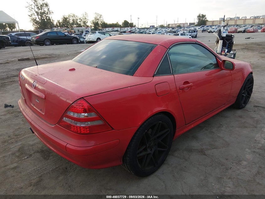 MERCEDES-BENZ SLK 320 2003 VIN WDBKK65F73F271933