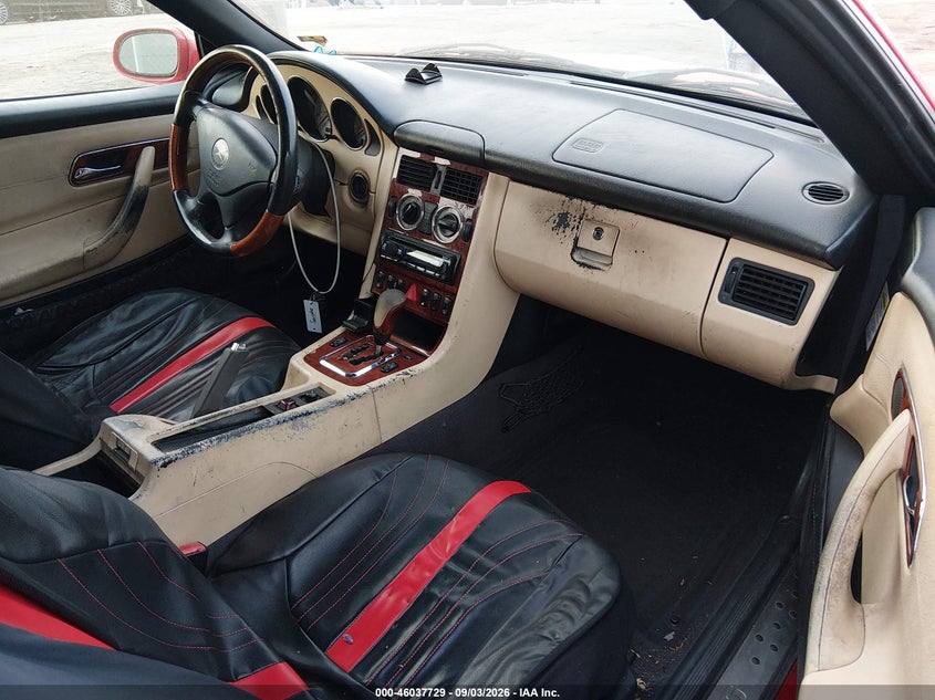 MERCEDES-BENZ SLK 320 2003 VIN WDBKK65F73F271933