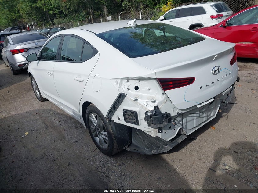 Vin: 5npd84lf8lh630129, lot: 46537150, hyundai elantra sel 20203