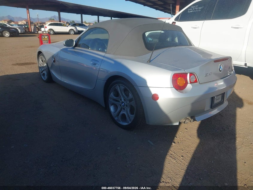BMW Z4 2003 VIN 4USBT53453LU04419