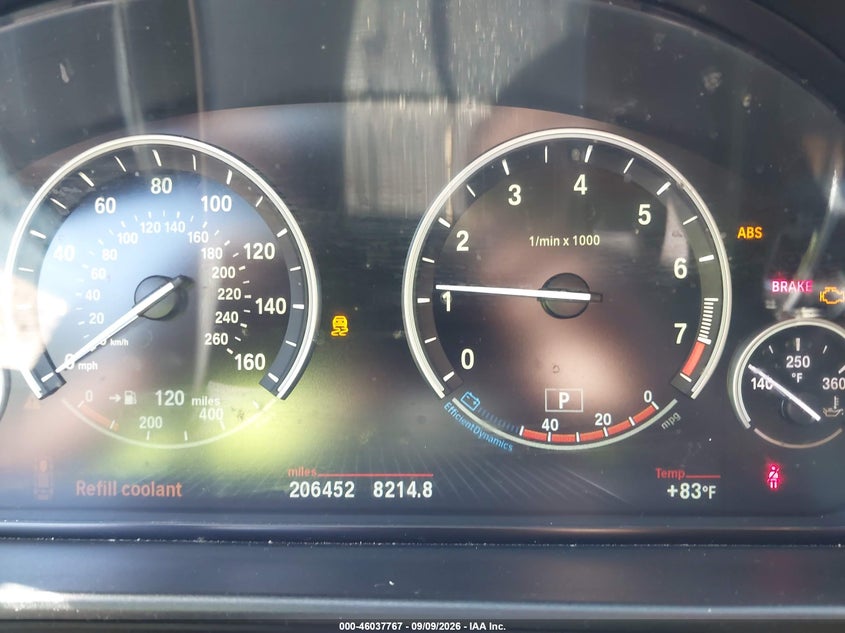 2013 BMW 535I auction photo 7