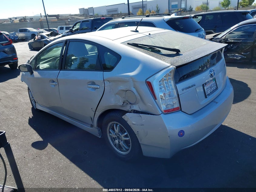 2011 TOYOTA PRIUS HATCHBACK 1.8L I-4 DOHC, VVT, REGULAR , 98HP