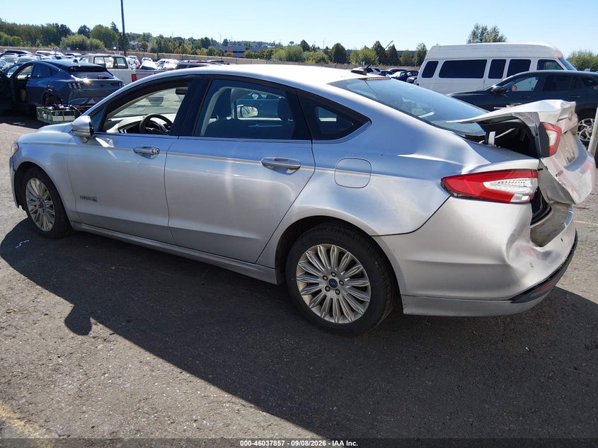 Vin: 3fa6p0lu7dr345459, lot: 46537276, ford fusion hybrid se 20133