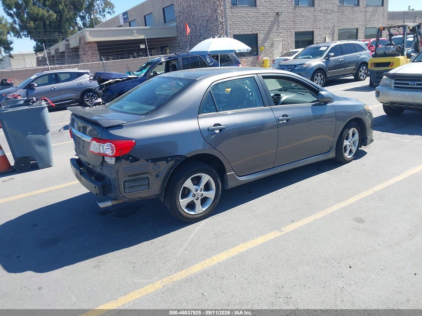 Vin: 5yfbu4ee9dp185427, lot: 46537344, toyota corolla s 20134