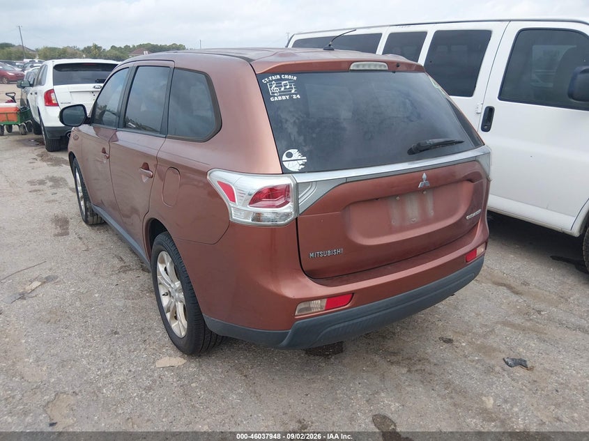 2014 MITSUBISHI OUTLANDER SPORT UTILITY VEHICLE 2.4L I-4 VVT, REGULAR , 166HP