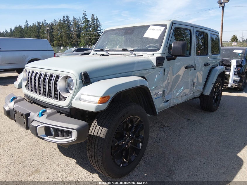 2024 JEEP WRANGLER 4XE auction photo 2