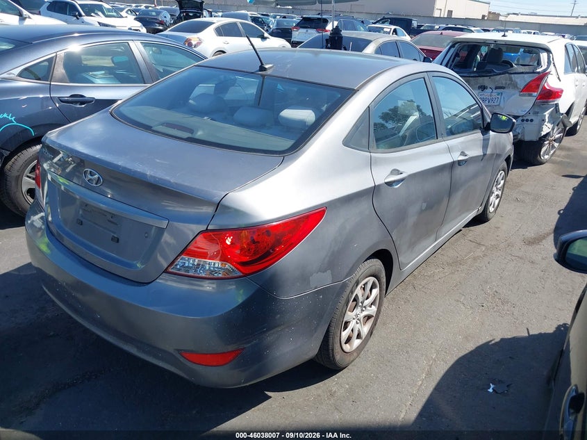 Vin: kmhct4ae9eu622503, lot: 46537426, hyundai accent gls 20144