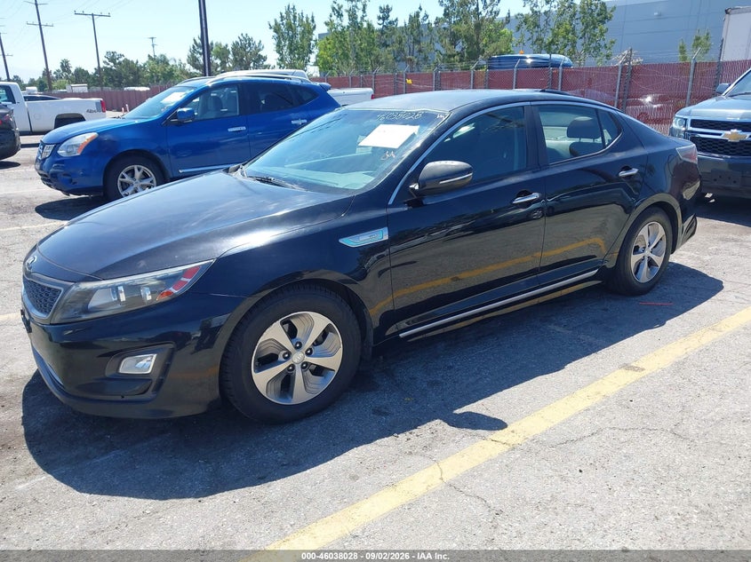 2016 KIA OPTIMA HYBRID auction photo 2