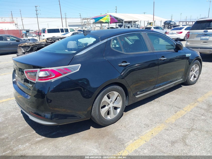 2016 KIA OPTIMA HYBRID auction photo 4