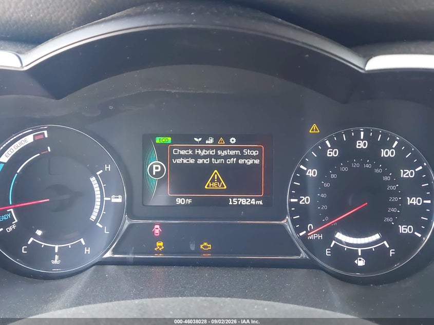 2016 KIA OPTIMA HYBRID auction photo 7