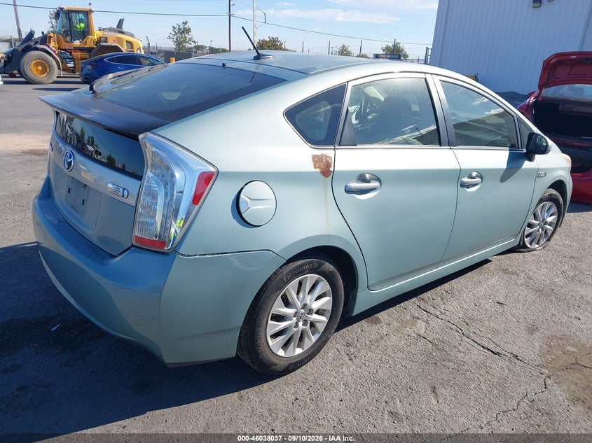 Vin: jtdkn3dp5f3073326, lot: 46537456, toyota prius plug-in 20154