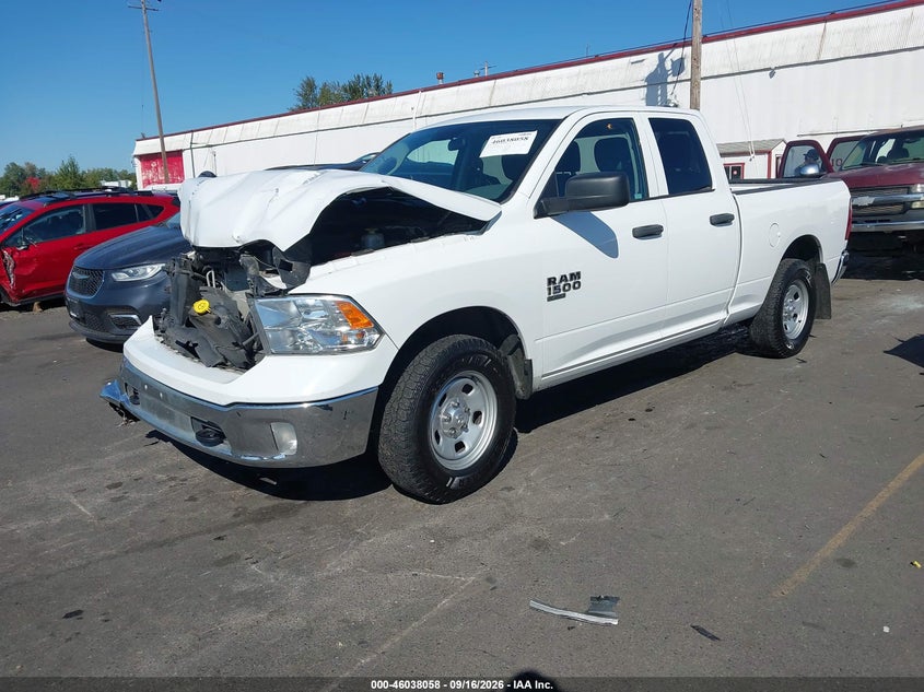 Vin: 1c6rr7fg3ls150758, lot: 46537477, ram 1500 classic tradesman  4x4 6'4 box 20202