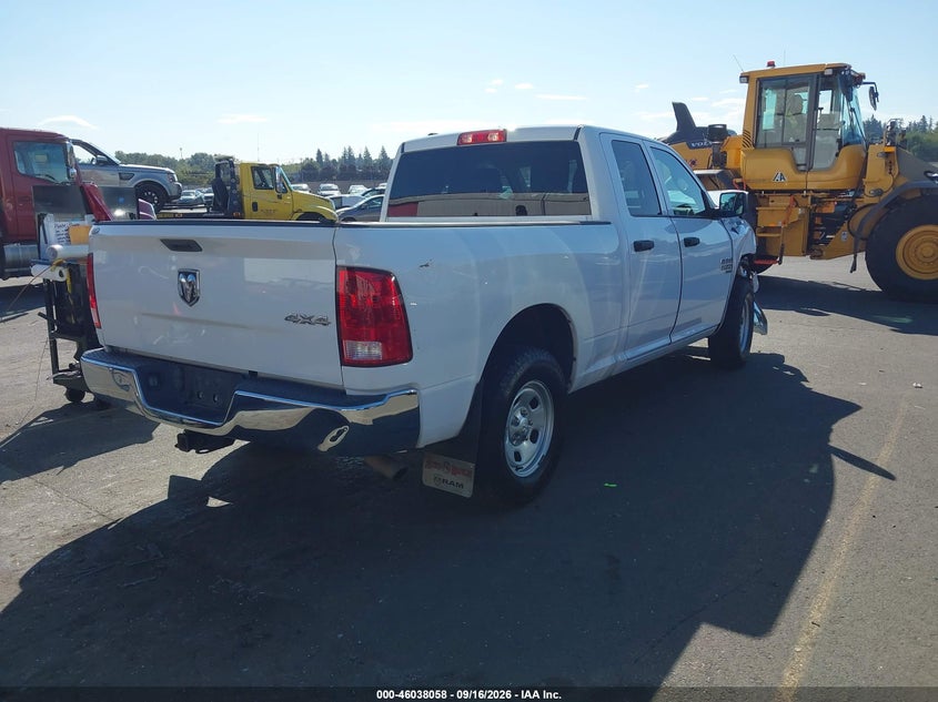 Vin: 1c6rr7fg3ls150758, lot: 46537477, ram 1500 classic tradesman  4x4 6'4 box 20204