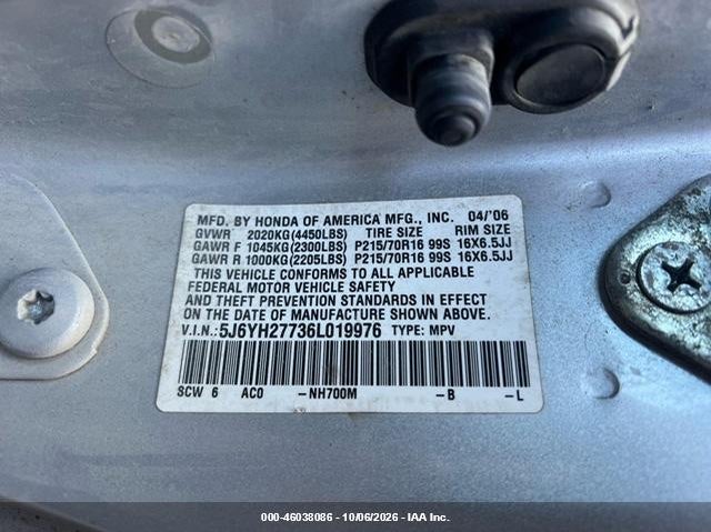 2006 HONDA ELEMENT EX-P · Фото 9