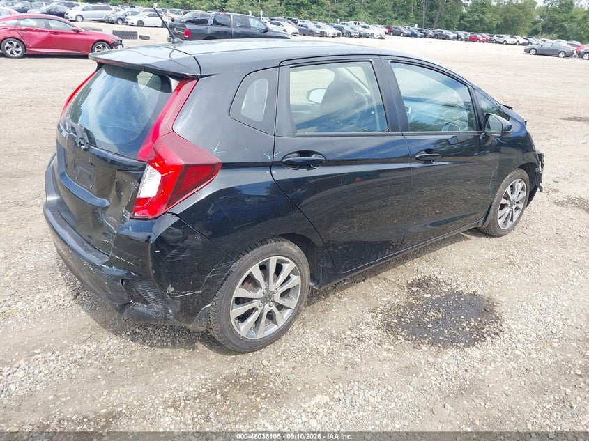 Vin: jhmgk5h54gs012431, lot: 46537524, honda fit lx 20164