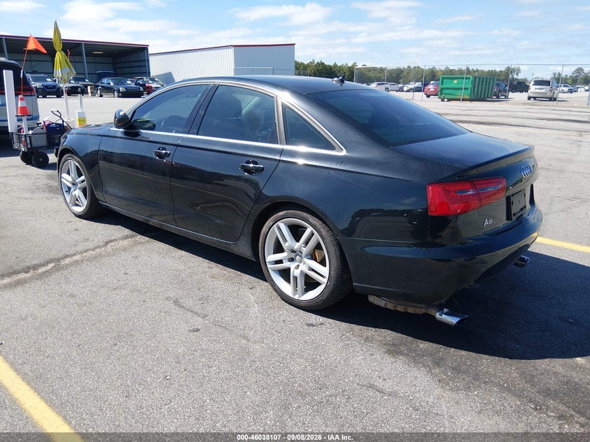 2014 AUDI A6 auction photo 3