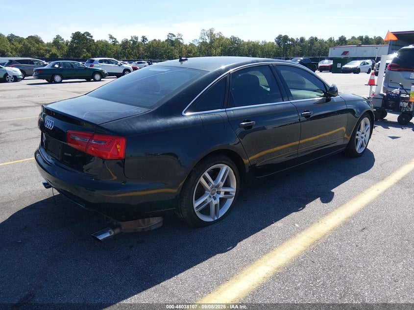 2014 AUDI A6 auction photo 4