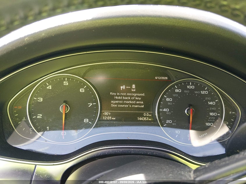 2014 AUDI A6 auction photo 7