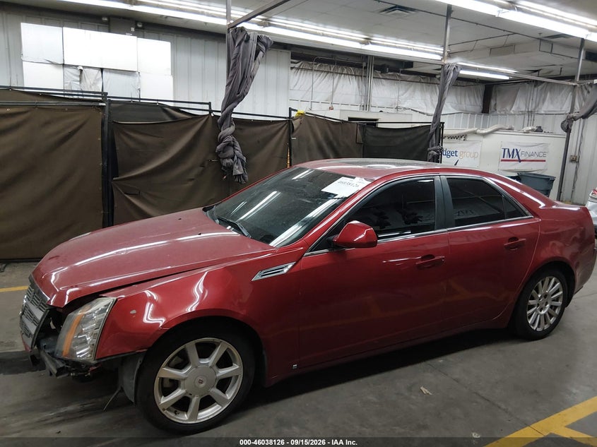 CADILLAC CTS 2008 VIN 1G6DT57V980138190