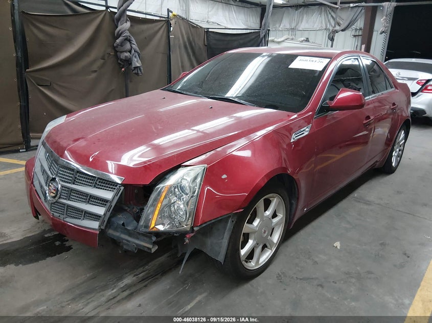 CADILLAC CTS 2008 VIN 1G6DT57V980138190