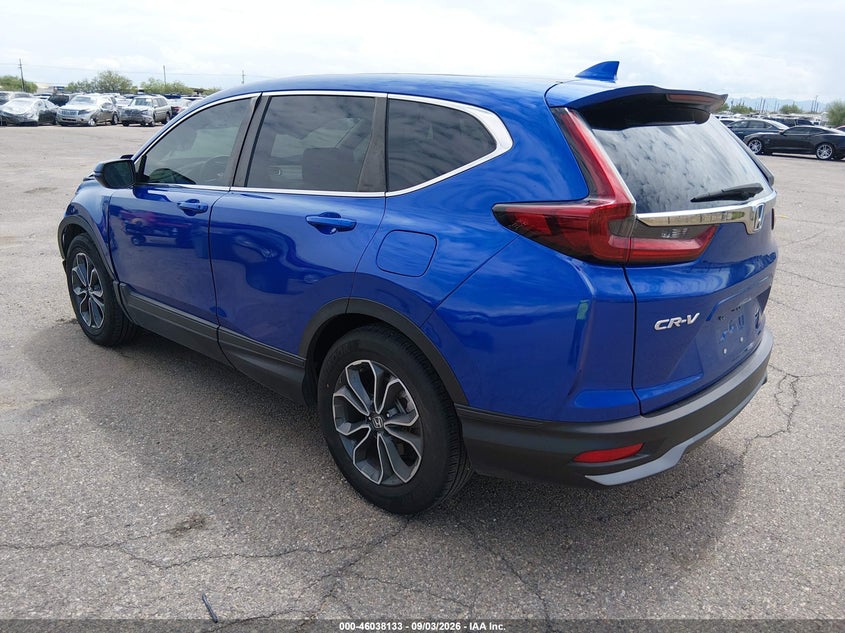 Vin: 7farw1h8xle015380, lot: 46537552, honda cr-v 2wd ex-l 20203