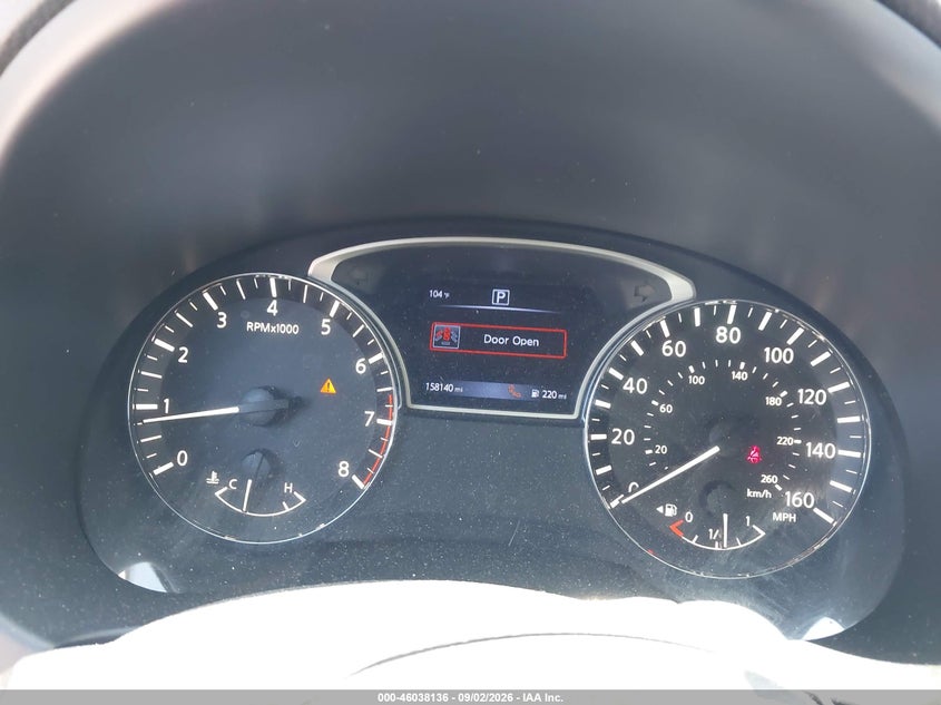 2017 NISSAN ALTIMA SEDAN 2.5L I-4 DOHC, VVT, REGULAR , 179HP