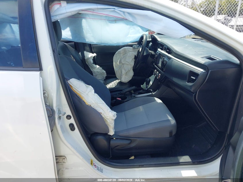 2016 TOYOTA COROLLA auction photo 5