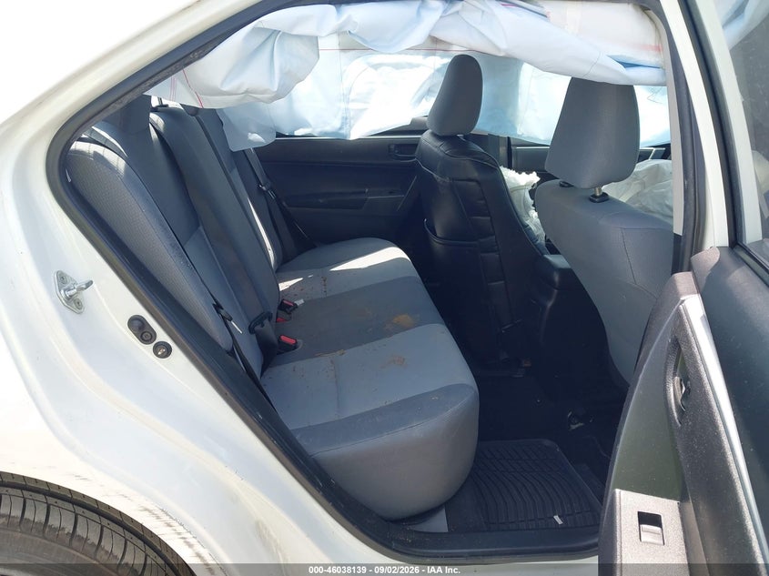 2016 TOYOTA COROLLA auction photo 8