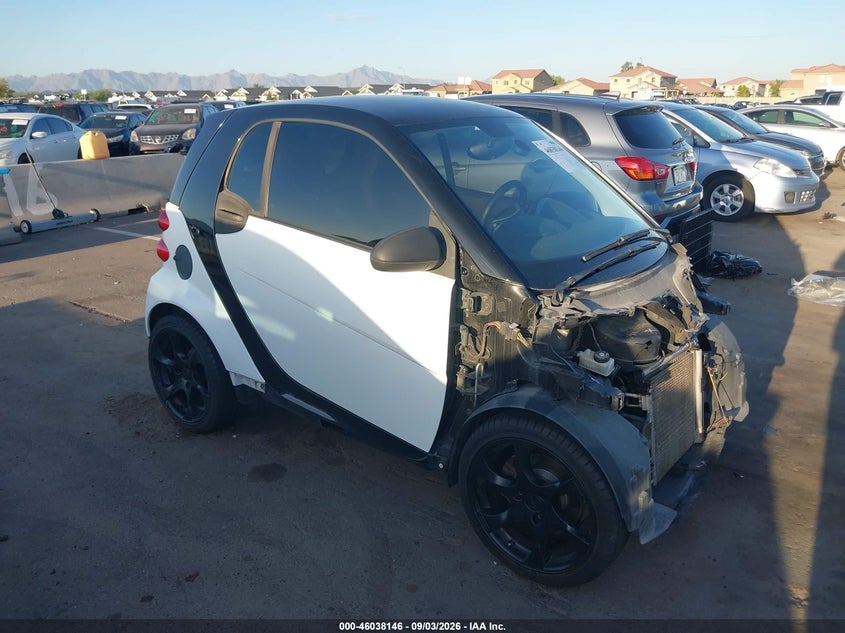 SMART FORTWO 2008 VIN WMEEJ31X78K172785