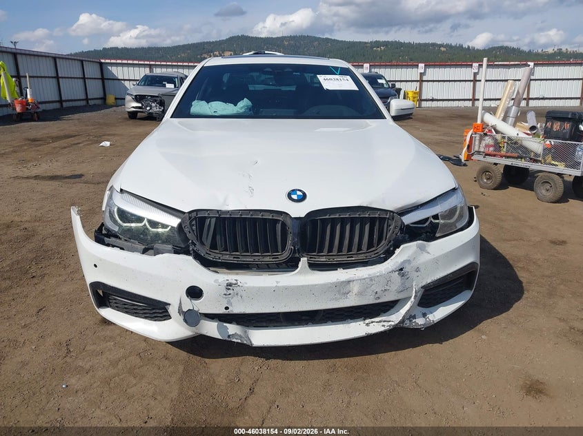 BMW 540I 2019 VIN WBAJE7C55KWW20670