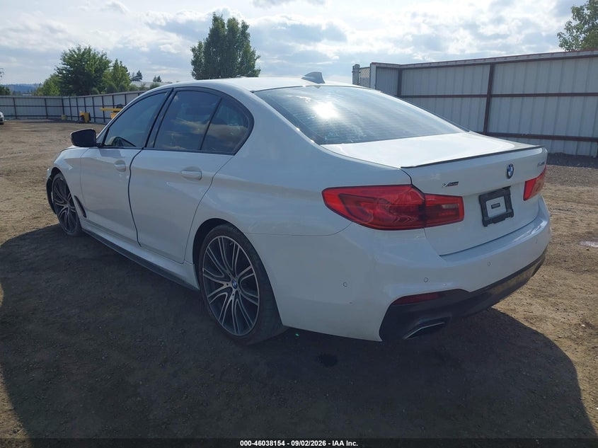 Vin: wbaje7c55kww20670, lot: 46537573, bmw 540i xdrive 20193
