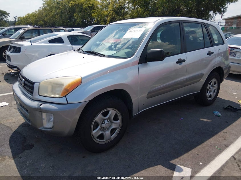 2003 TOYOTA RAV 4 SPORT UTILITY VEHICLE 2.0L I-4 DOHC, VVT, REGULAR , 148HP