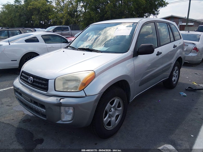 2003 TOYOTA RAV 4 SPORT UTILITY VEHICLE 2.0L I-4 DOHC, VVT, REGULAR , 148HP