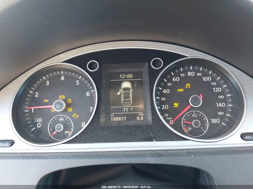 2013 VOLKSWAGEN CC auction photo 7