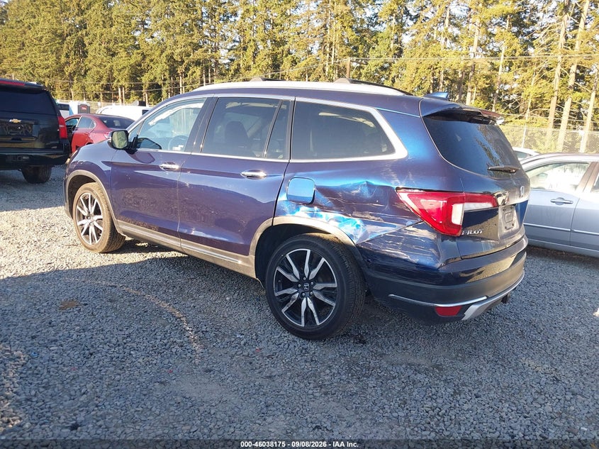 Vin: 5fnyf6h97kb068047, lot: 46537594, honda pilot touring 20193