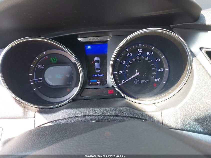 2012 HYUNDAI SONATA HYBRID auction photo 7
