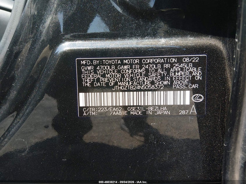 LEXUS IS 350 - zdjęcie 9