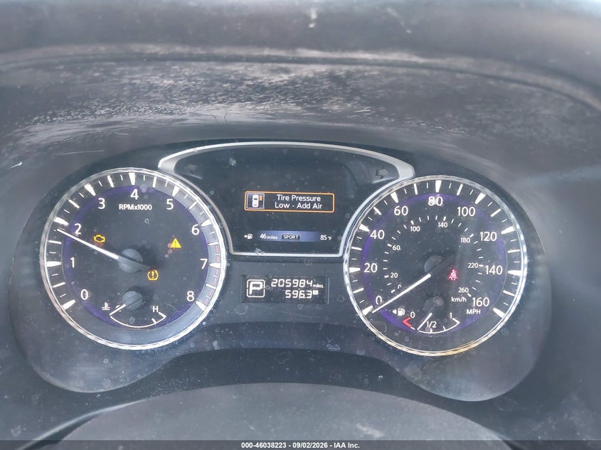 INFINITI JX35 2013 VIN 5N1AL0MM7DC324264