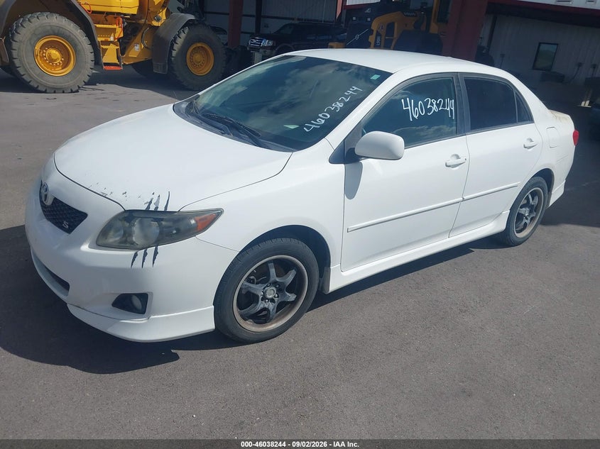 2009 Toyota Corolla, Звичайний знос, IAAI, VIN 1NXBU40E69Z100170 — фото 2
