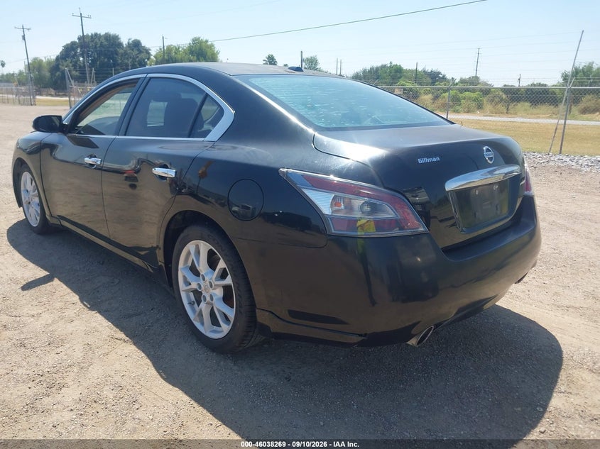 Vin: 1n4aa5ap2ec912117, lot: 46537688, nissan maxima 3.5 sv 20143