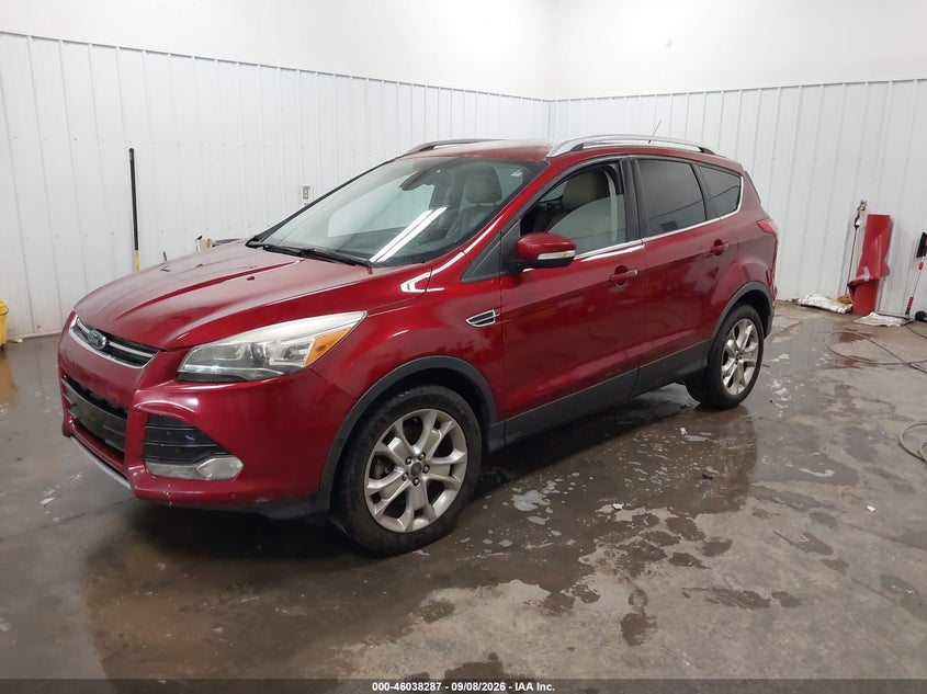 Vin: 1fmcu9jx1gua10665, lot: 46537706, ford escape titanium 20162
