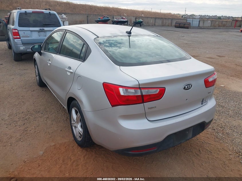 2013 KIA RIO auction photo 3