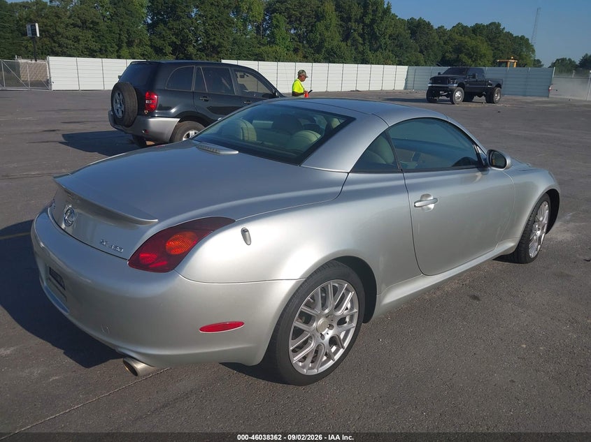 2005 LEXUS SC 430 auction photo 4