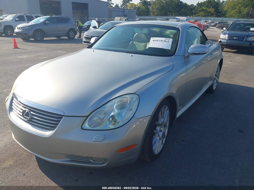 2005 LEXUS SC 430 auction photo 6