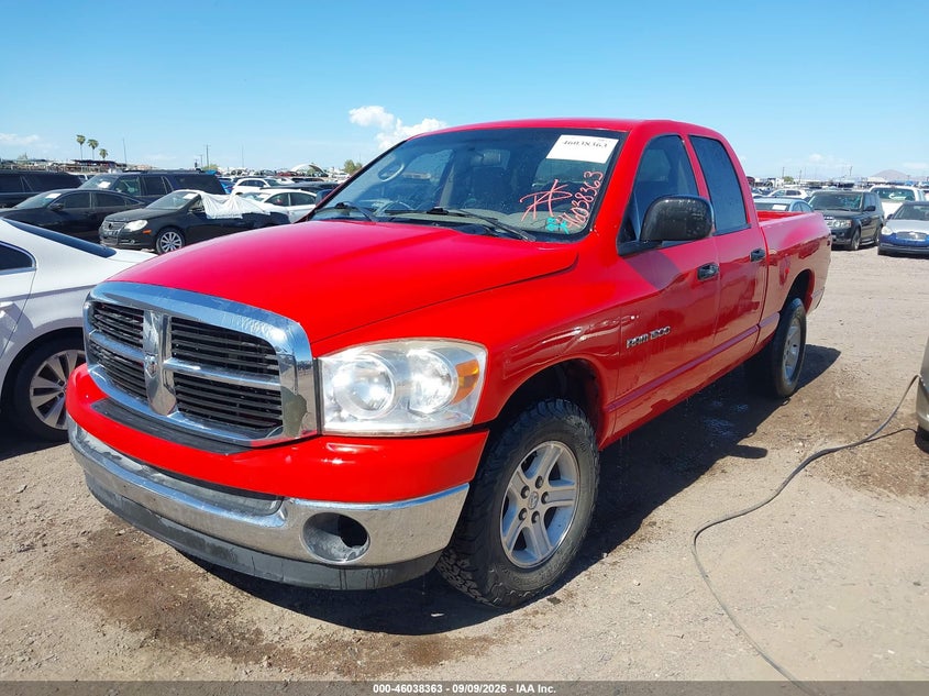 2007 Dodge RAM, Звичайний знос, IAAI, VIN 1D7HA18NX7S230798 — фото 2